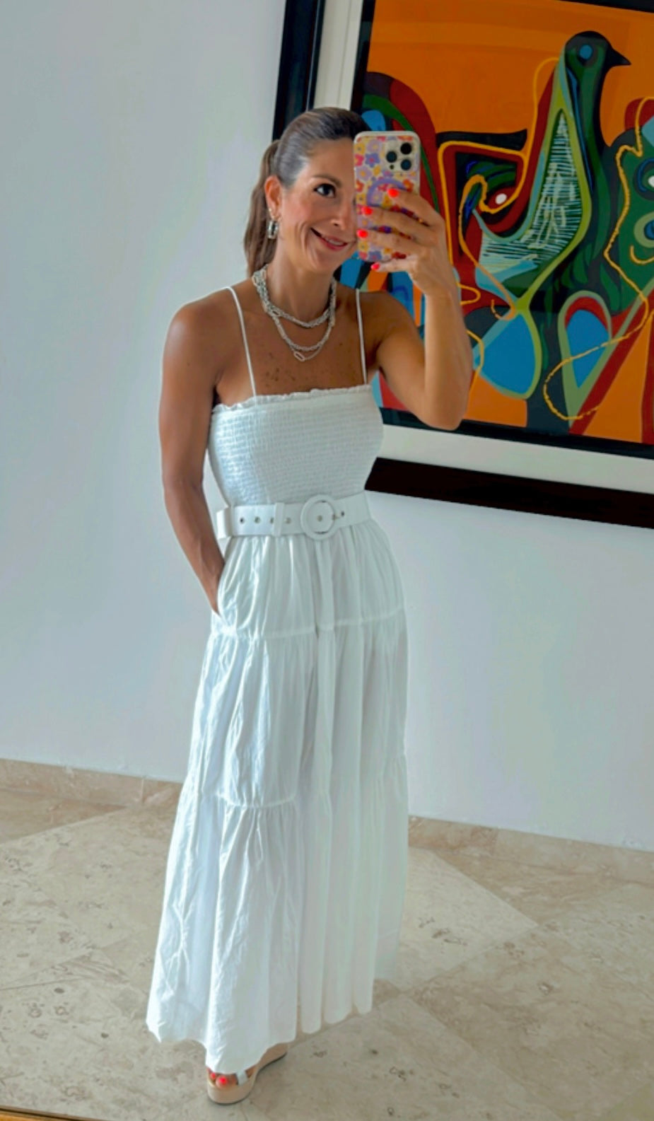 White Summer Dress