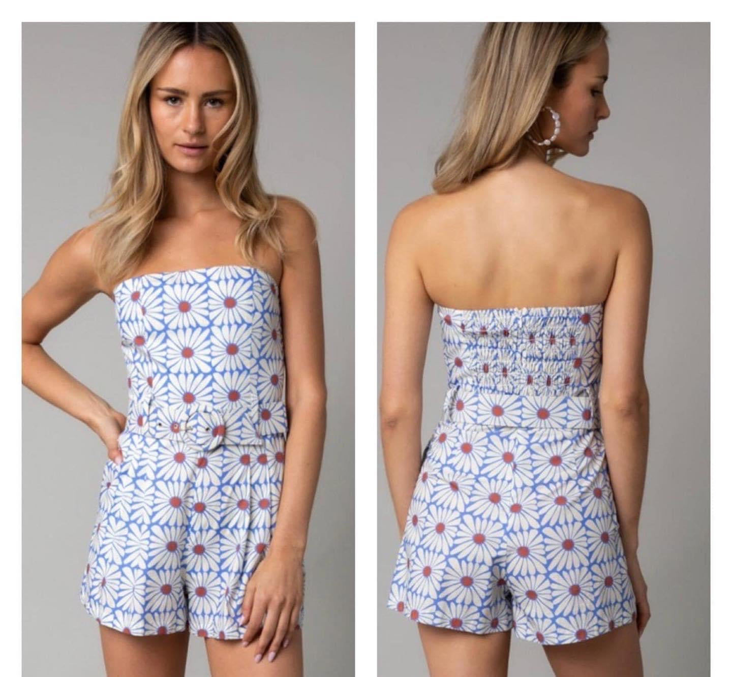 Floral Romper