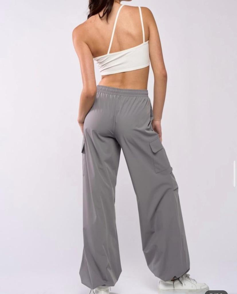 Gray Cargo Pants