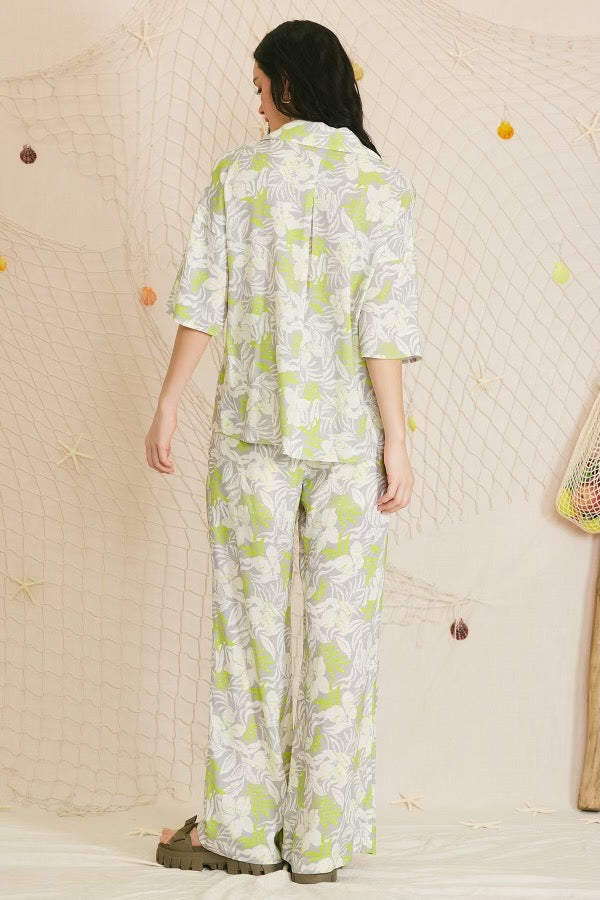 Lime Pant Set