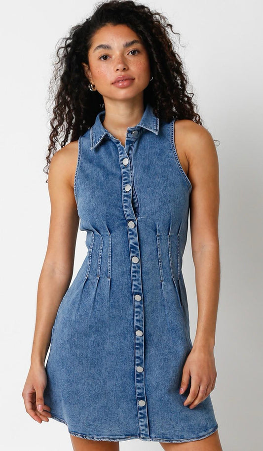 KACEY DENIM DRESS