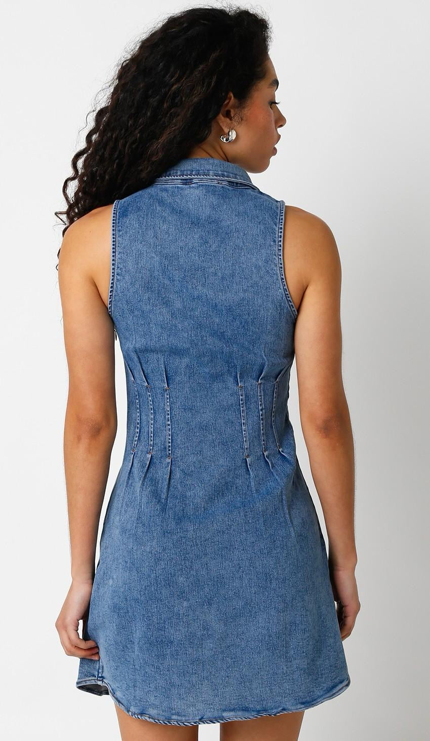 KACEY DENIM DRESS