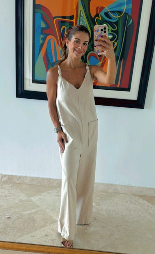 Rope Halter Jumpsuit