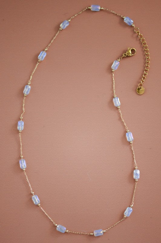 Opal/ Multi Stones Necklace