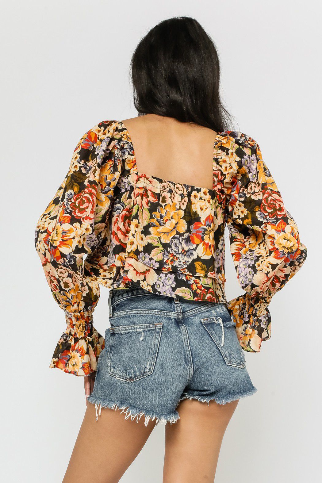 Floral Garden Crop Top