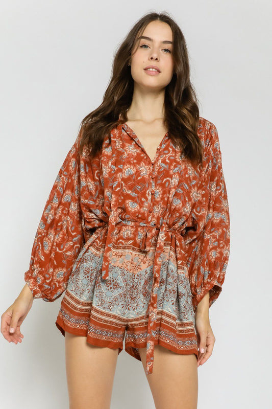 Bohemian Romper